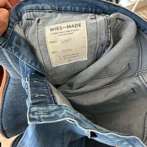 SCOUT JEAN | SALT WASH DENIM MILITARY PANT WIES MADE | VINTAGE LOOK